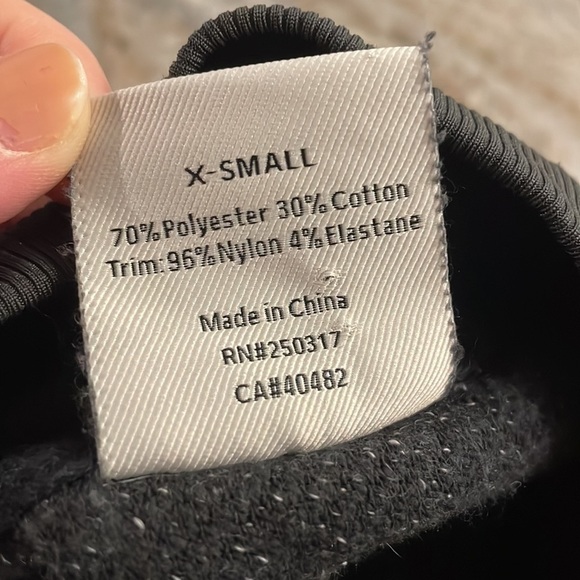 VARLEY Sullivan Sweatshirt in Charcoal Marled Knit XS - Picture 7 of 11